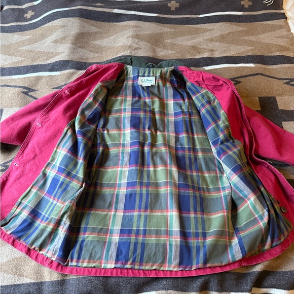 L.L. Bean Lined Barn Coat - Women’s Large - Picture 5 of 7